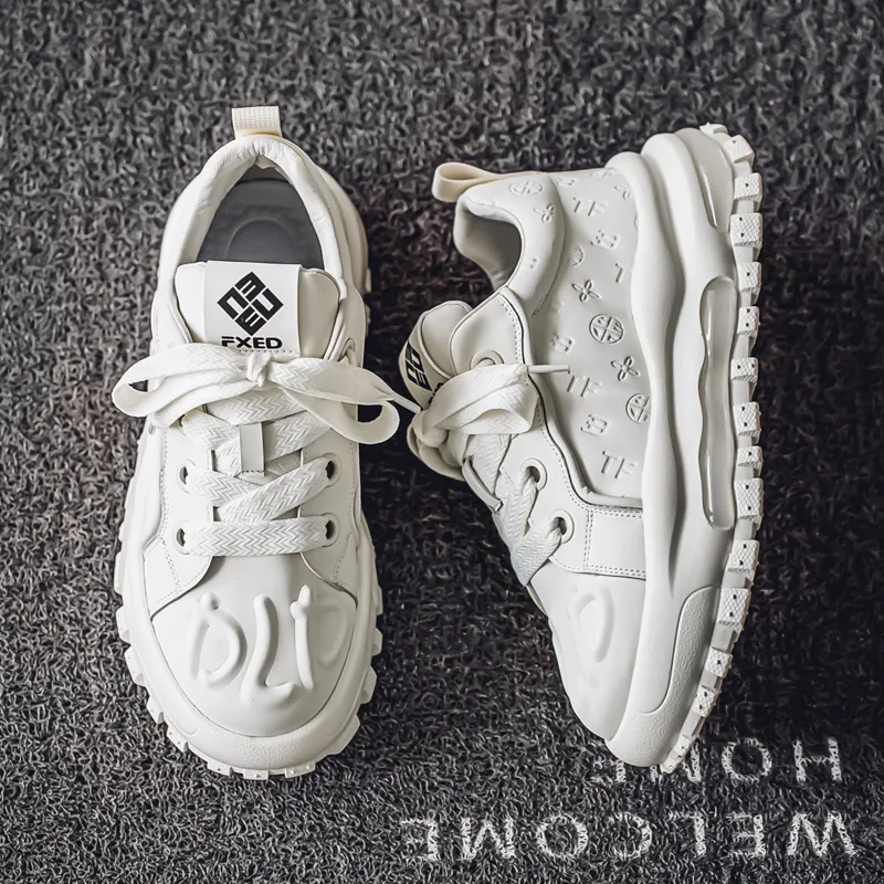JANECO Low Top Chunky Sneakers Men's-12