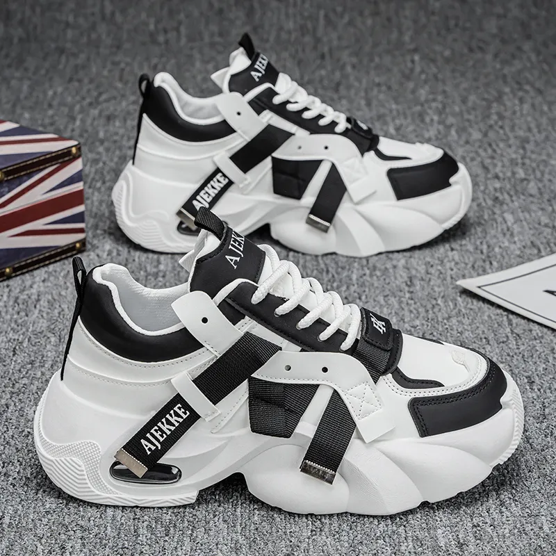 JANECO Low Top Chunky Sneakers Men's-13