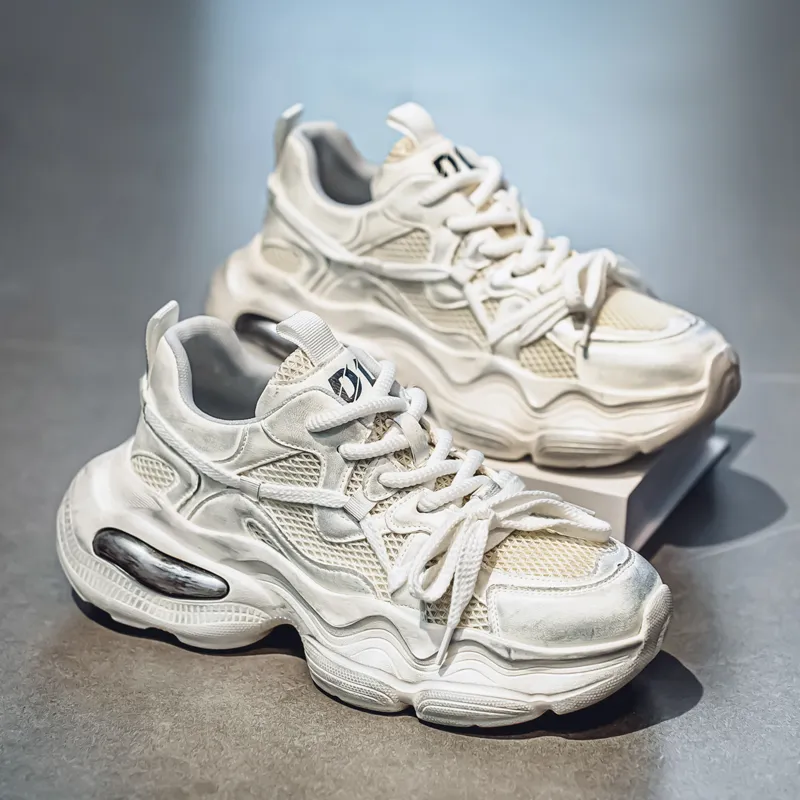 JANECO Low Top Chunky Sneakers Men's-15