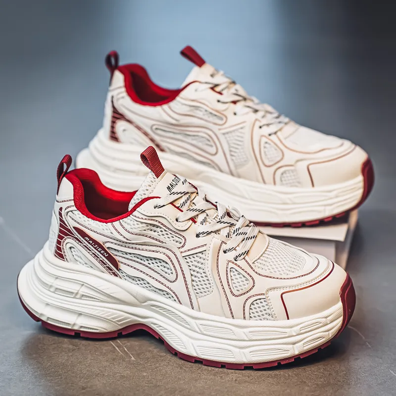 JANECO Low Top Chunky Sneakers Men's-15