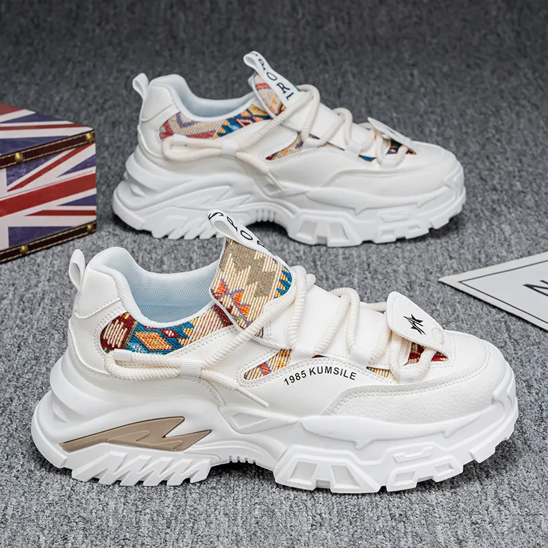 JANECO Low Top Chunky Sneakers Men's-9