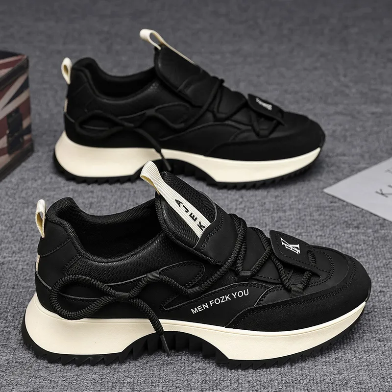 JANECO Anti Slip Wear Resistant Low Top Chunky Sneakers Men's-8