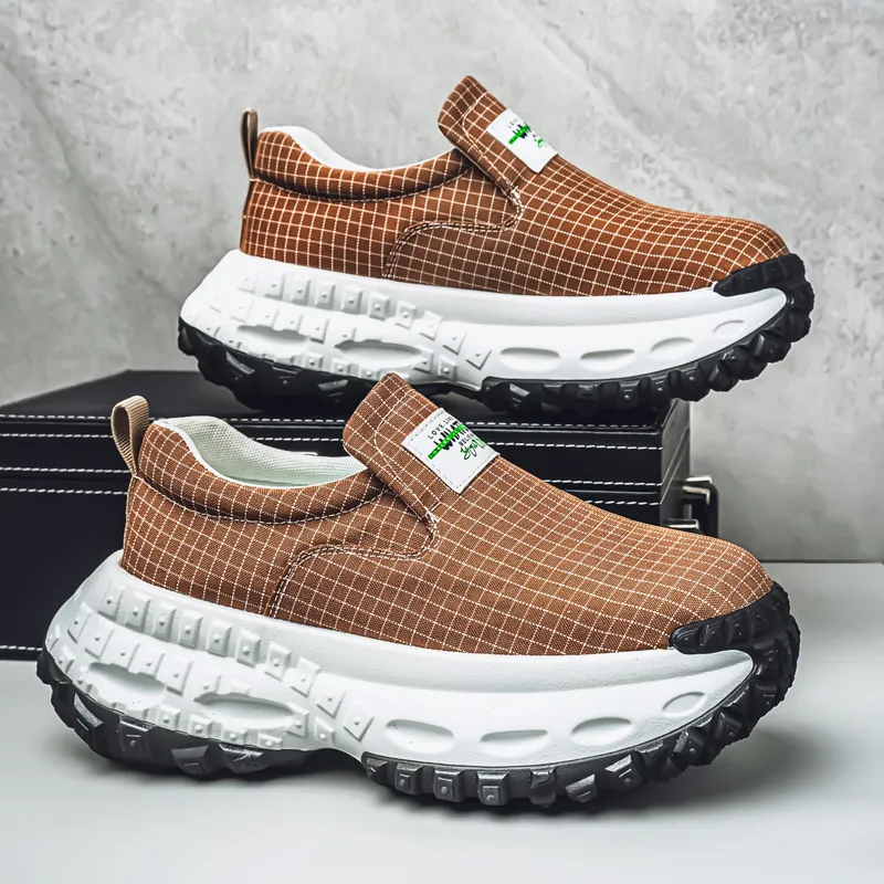 JANECO Slip Resistant, Abrasion Resistant, Breathable Low Top Casual Shoes Men's-8
