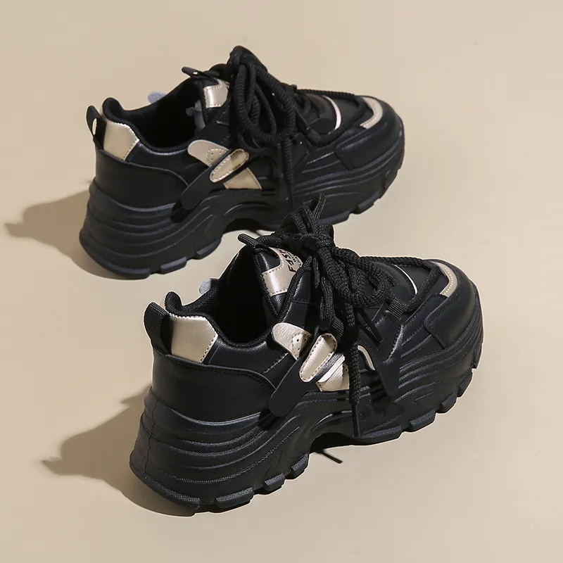 JANECO Low Top Chunky Sneakers Women's-3