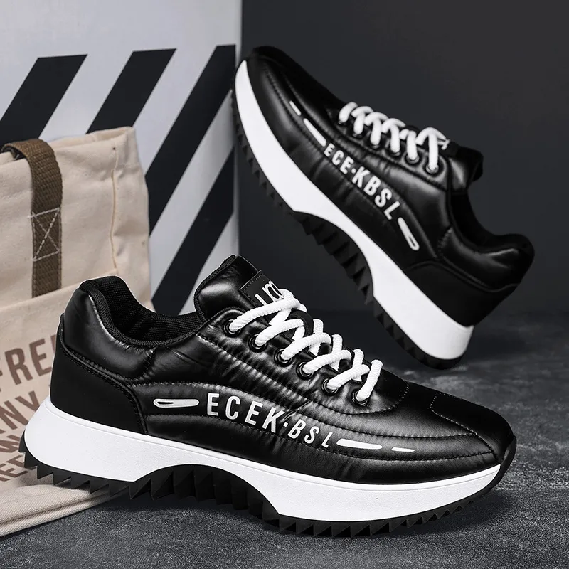 JANECO Anti Slip Wear Resistant Low Top Chunky Sneakers Men's-8