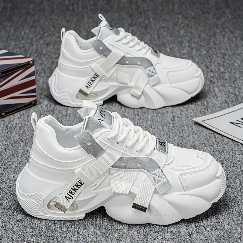 JANECO Low Top Chunky Sneakers Men's-3