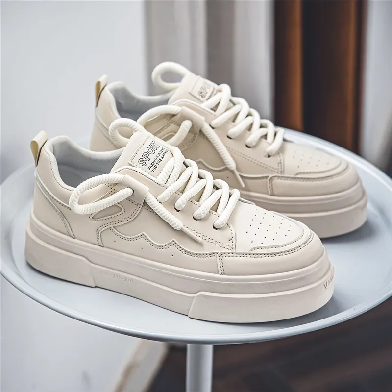 JANECO Anti Slip Wear Resistant Low Top Skateboard Shoes Men's-1