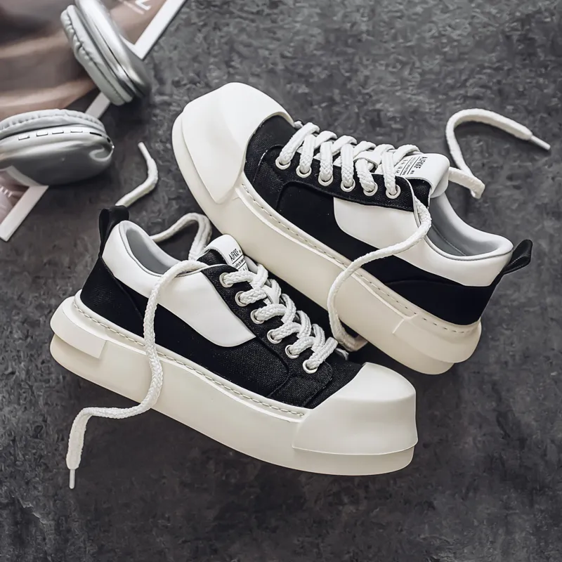 JANECO Low Top Canvas Shoes Men's-5