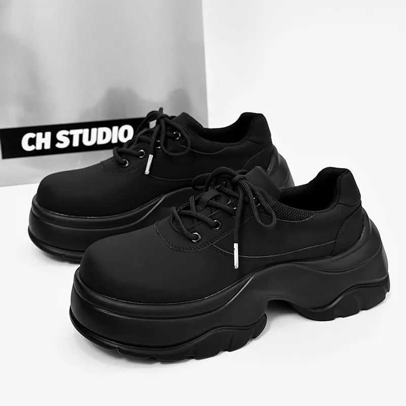 JANECO Casual Shoes Men's Matte Black-1