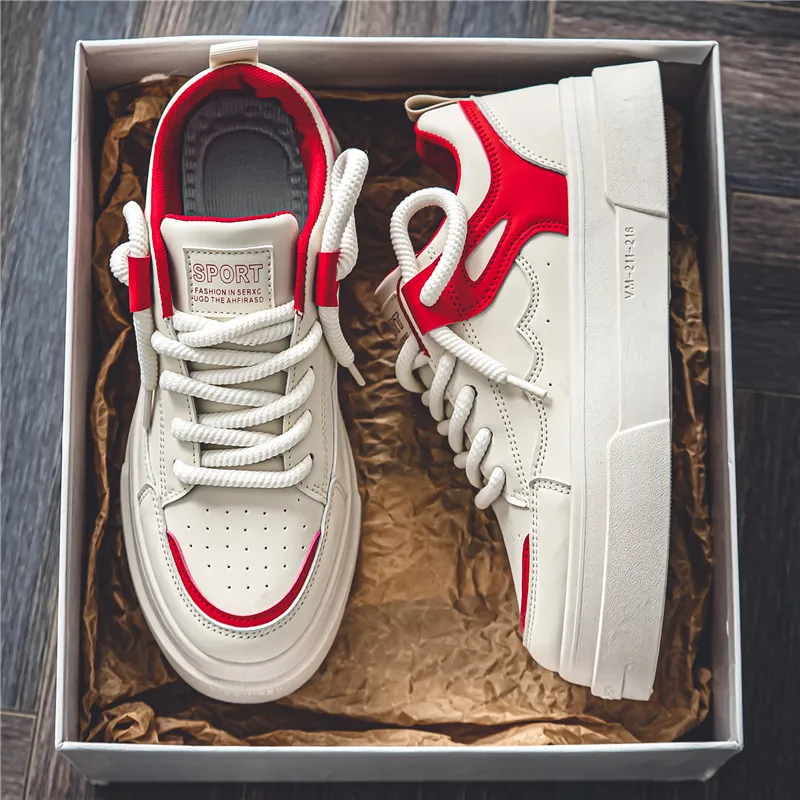 JANECO Anti Slip Wear Resistant Low Top Skateboard Shoes Men's-9