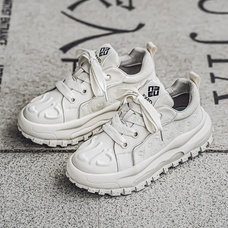 JANECO Low Top Chunky Sneakers Men's-11