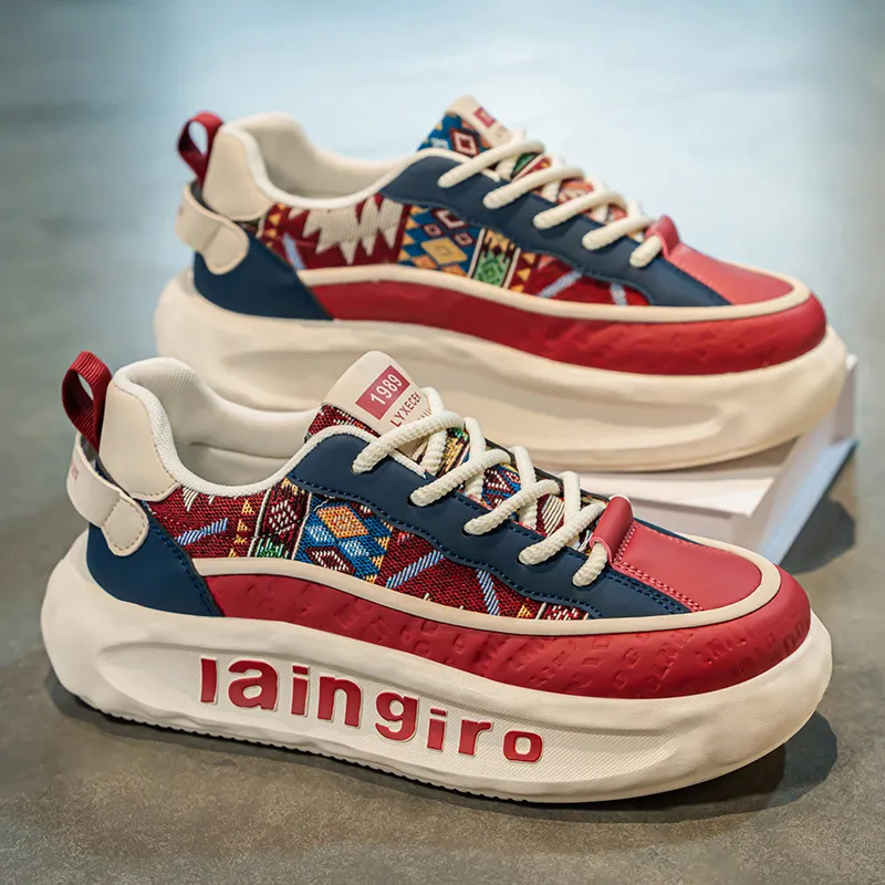 JANECO Low Top Chunky Sneakers Men's-3