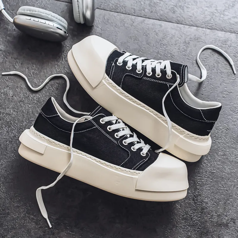 JANECO Low Top Skateboard Shoes Men's-3