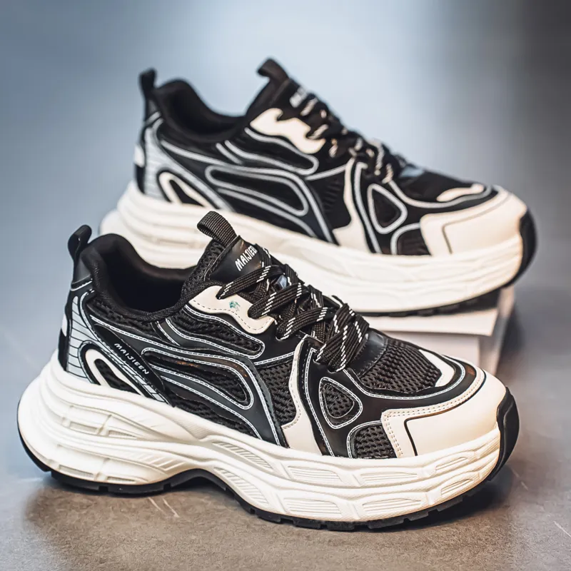 JANECO Low Top Chunky Sneakers Men's-3