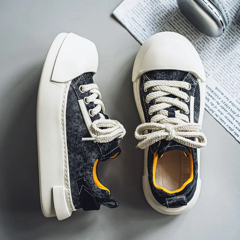 JANECO Low Top Skateboard Shoes Men's-5