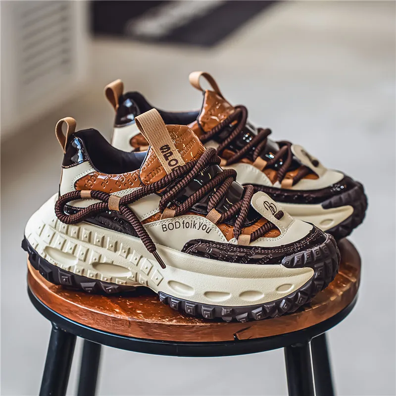 JANECO Low-Top Chunky Sneakers Men's-9