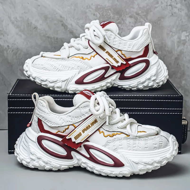 JANECO Low Top Chunky Sneakers Men's-8