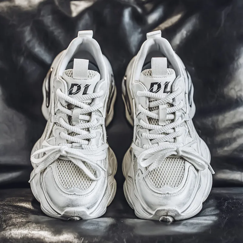 JANECO Low Top Chunky Sneakers Men's-17