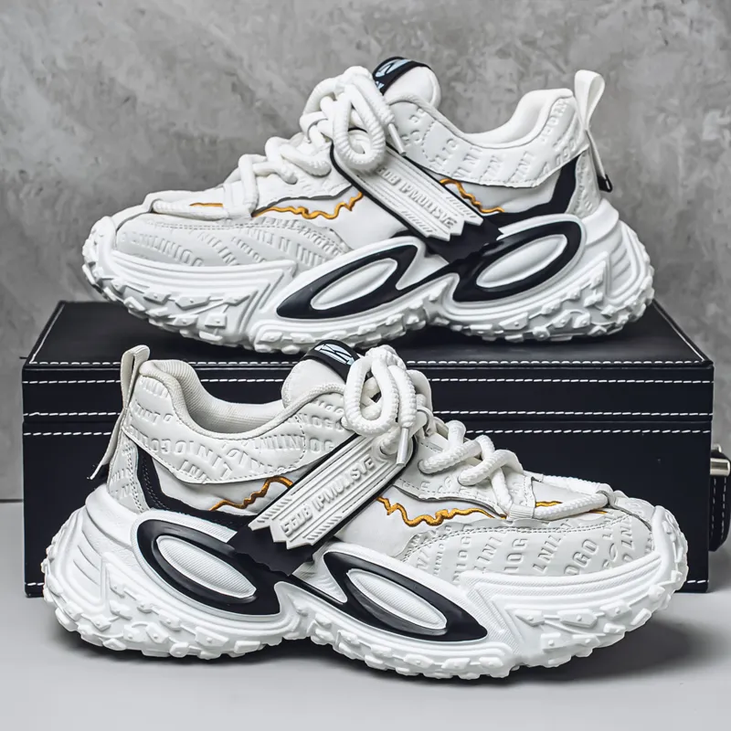 JANECO Low Top Chunky Sneakers Men's-3