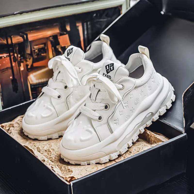 JANECO Low Top Chunky Sneakers Men's-10