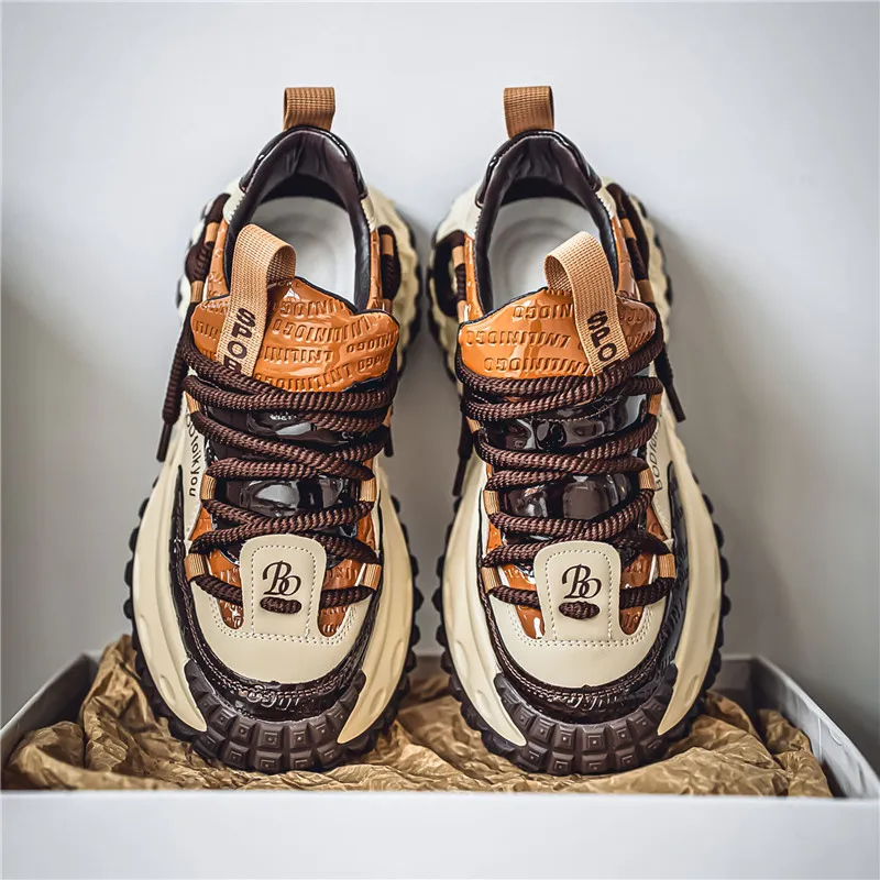 JANECO Low-Top Chunky Sneakers Men's-11