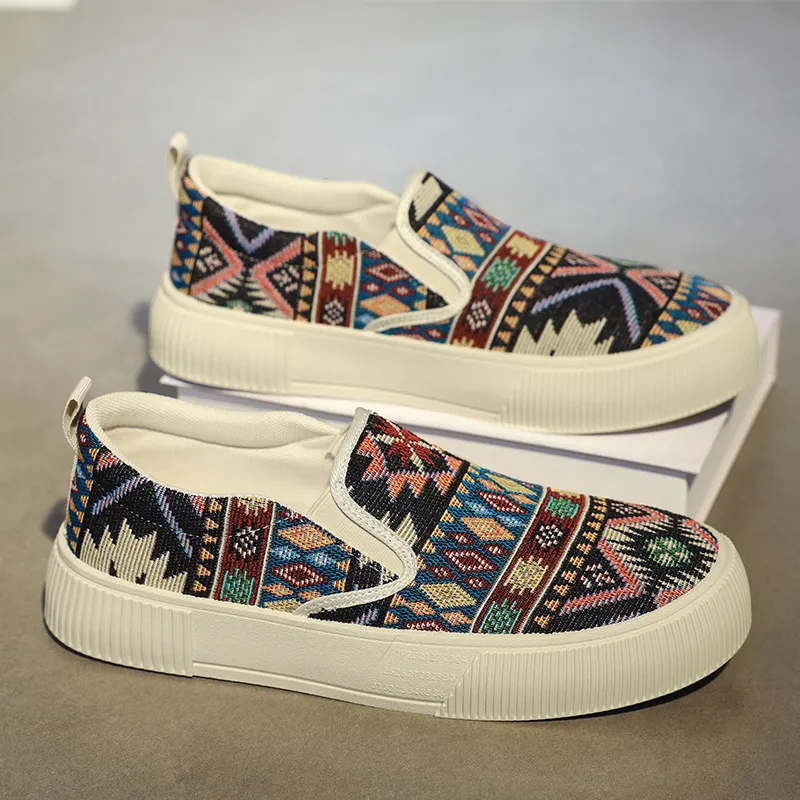 JANECO Men's Casual Shoes Men Low Top-5