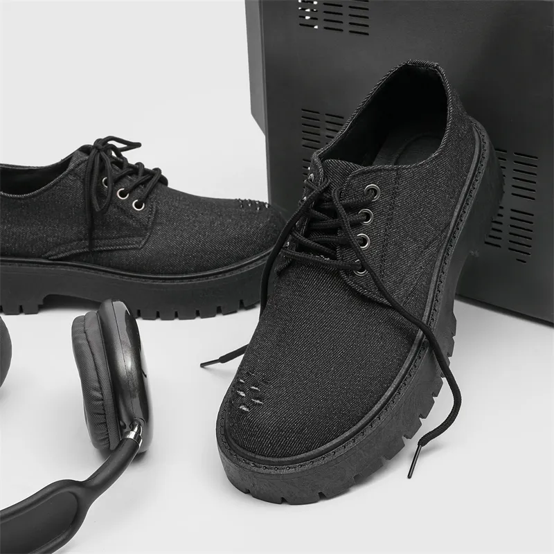 JANECO Casual Shoes Men's Black-4