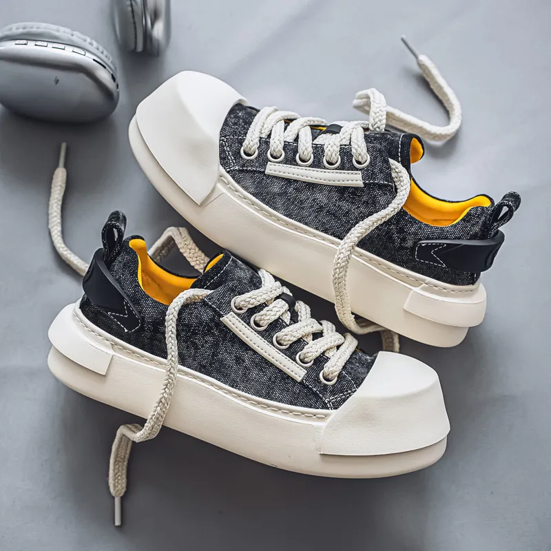JANECO Low Top Skateboard Shoes Men's-3