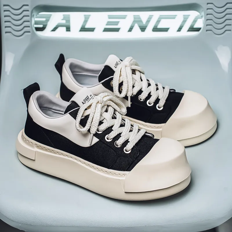 JANECO Low Top Canvas Shoes Men's-4
