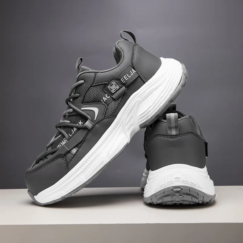 JANECO Slip Resistant, Abrasion Resistant, Breathable Low Top Outdoor Shoes Men's-9