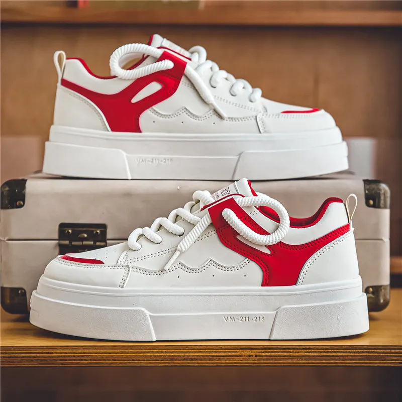 JANECO Anti Slip Wear Resistant Low Top Skateboard Shoes Men's-7