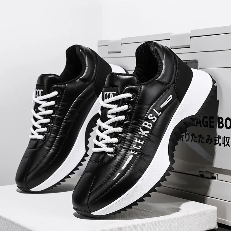JANECO Anti Slip Wear Resistant Low Top Chunky Sneakers Men's-9