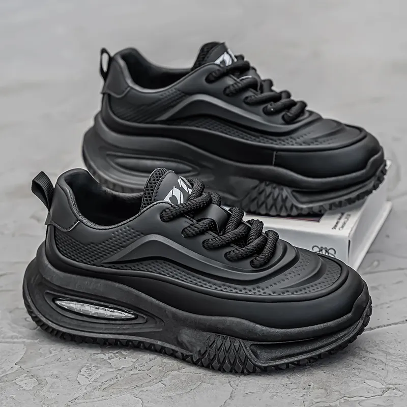 JANECO Anti Slip Wear Resistant Low Top Casual Shoes Men's-3