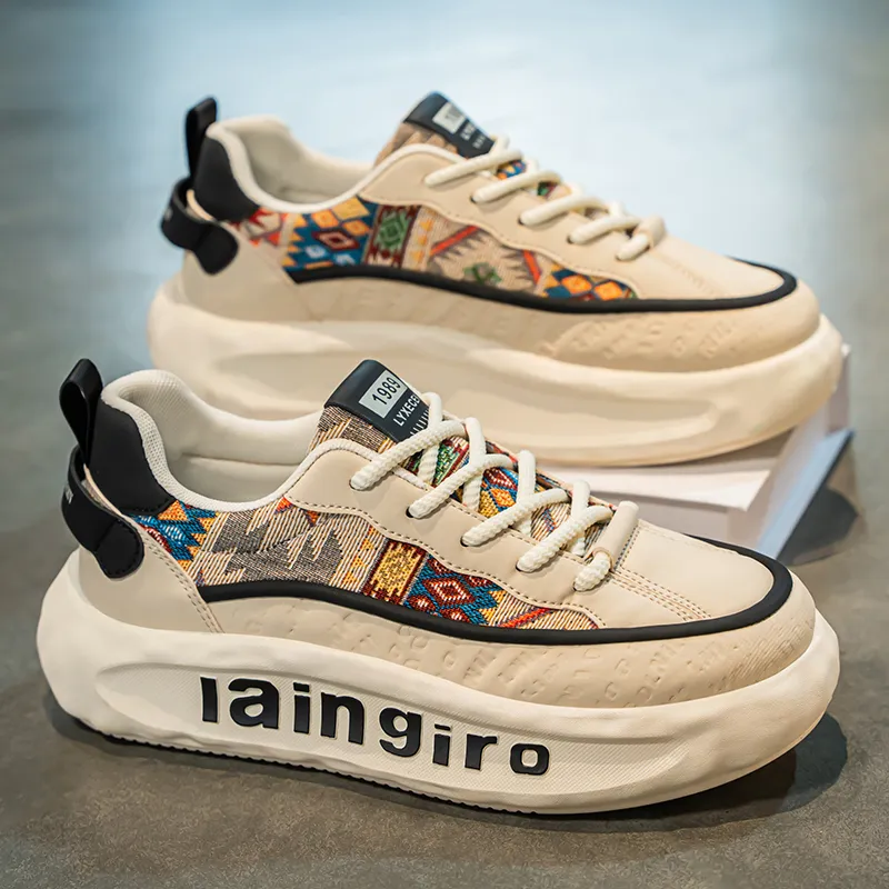 JANECO Low Top Chunky Sneakers Men's-9