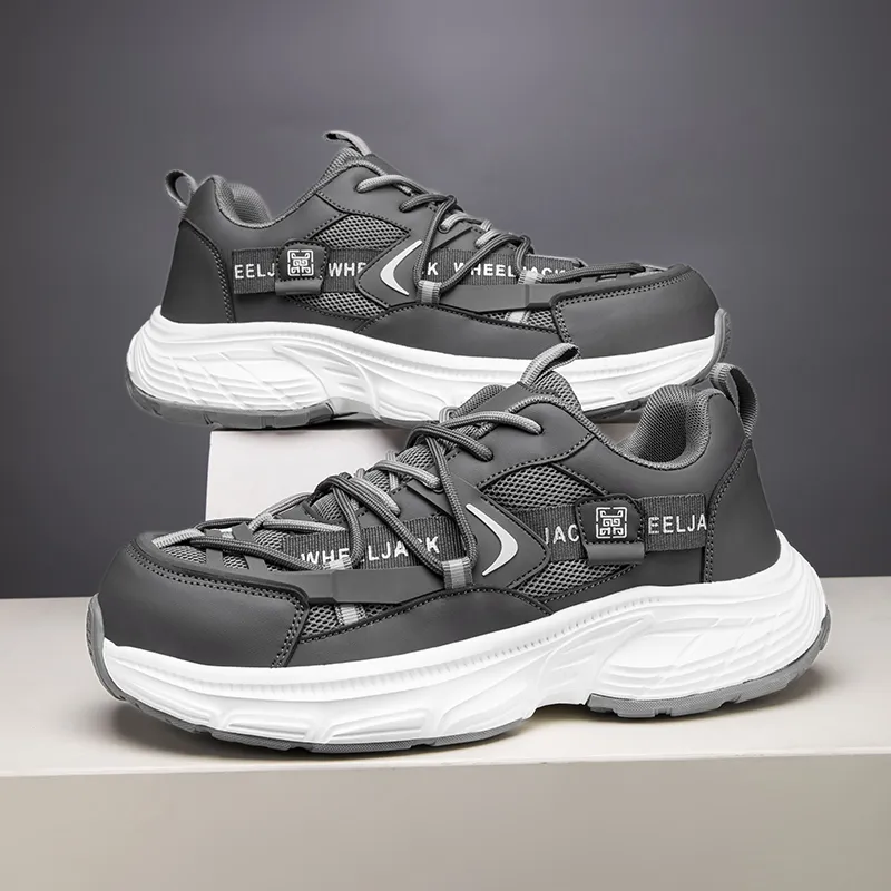 JANECO Slip Resistant, Abrasion Resistant, Breathable Low Top Outdoor Shoes Men's-8