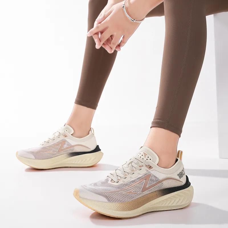 TREEPERI Running Shoes Men Low Top Gold-8