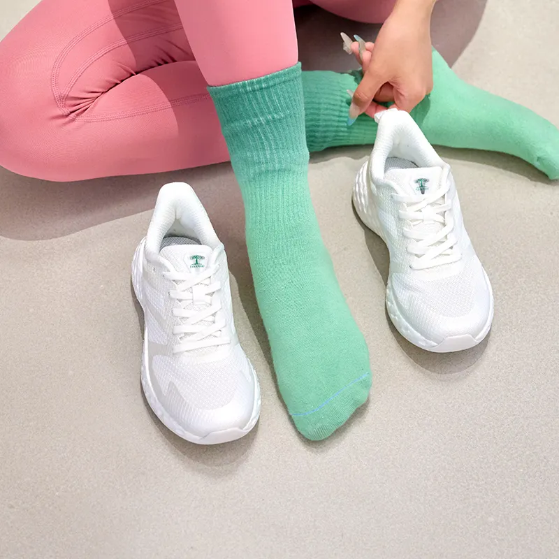 TREEPERI Running Shoes Unisex Low Top White-7
