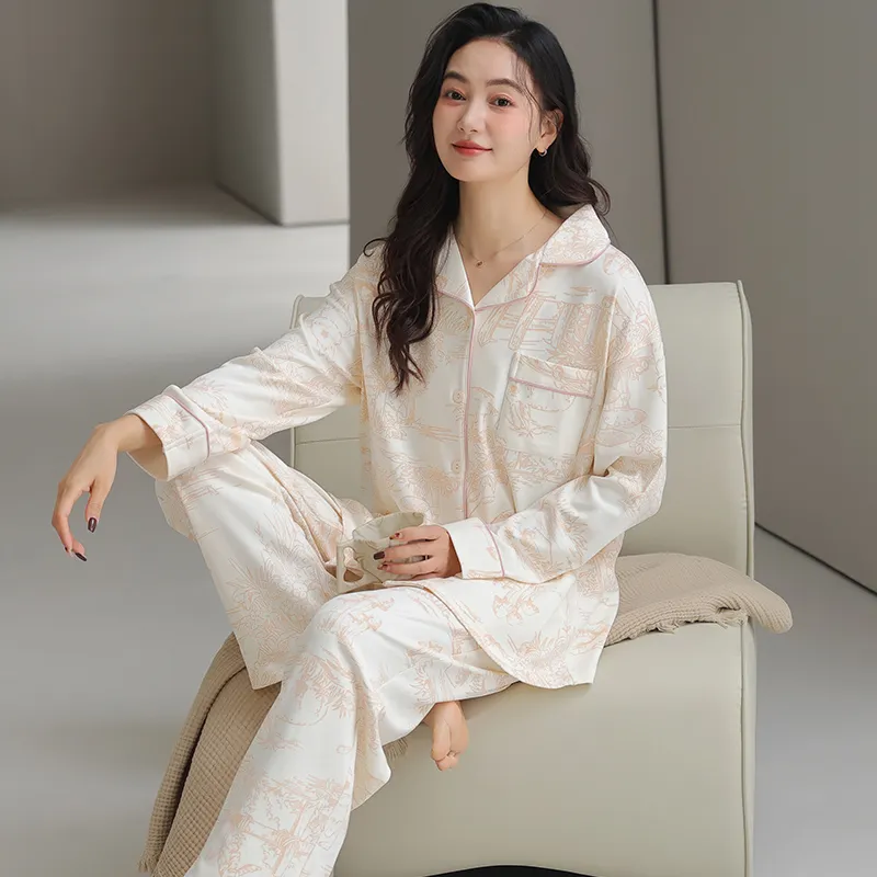 GOSO Pajama Set Women's Apricot-2