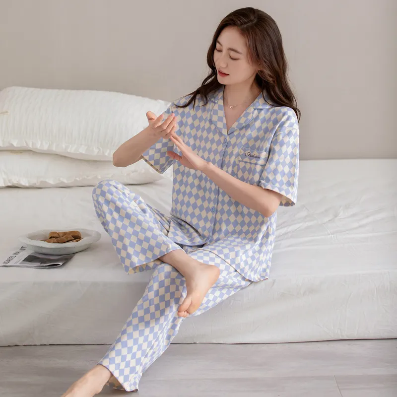 GOSO Pajama Set Women's Steel Blue-4