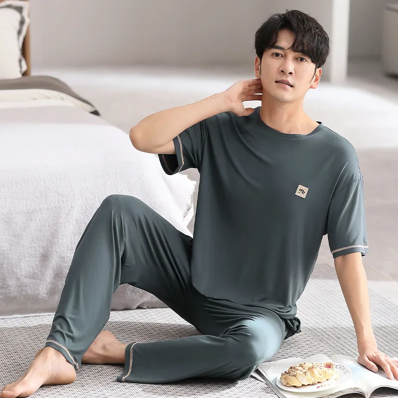 GOSO Pajama Set Men's Peacock Green-1