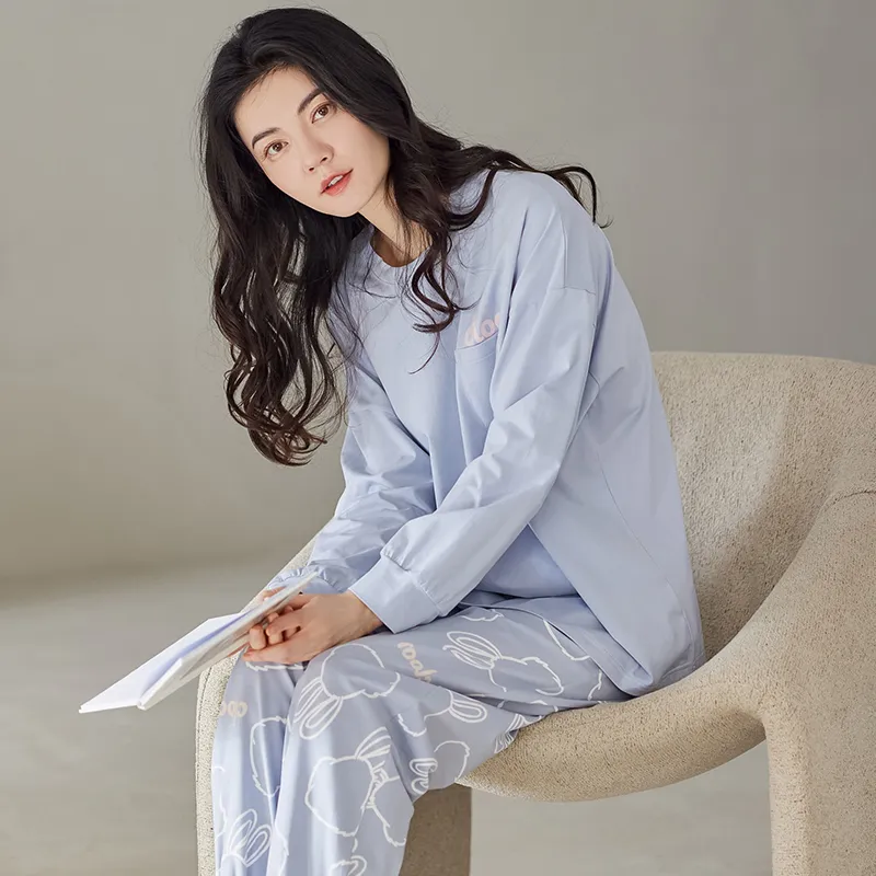 GOSO Pajama Set Women's Steel Blue-4