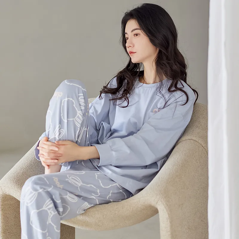 GOSO Pajama Set Women's Steel Blue-2