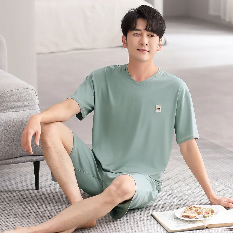 GOSO Pajama Set Men's Turquoise-4