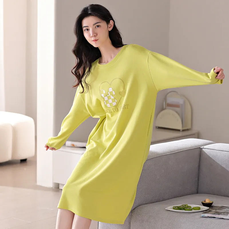 GOSO Nightgown Women's Neon Yellow-3