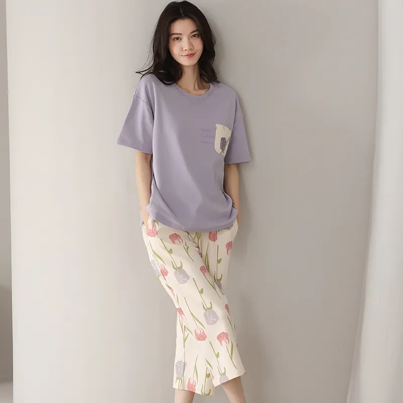 GOSO Pajama Set Women's Lavender-6