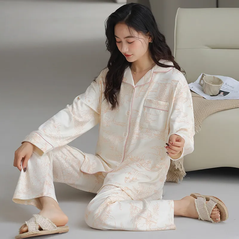 GOSO Pajama Set Women's Apricot-1