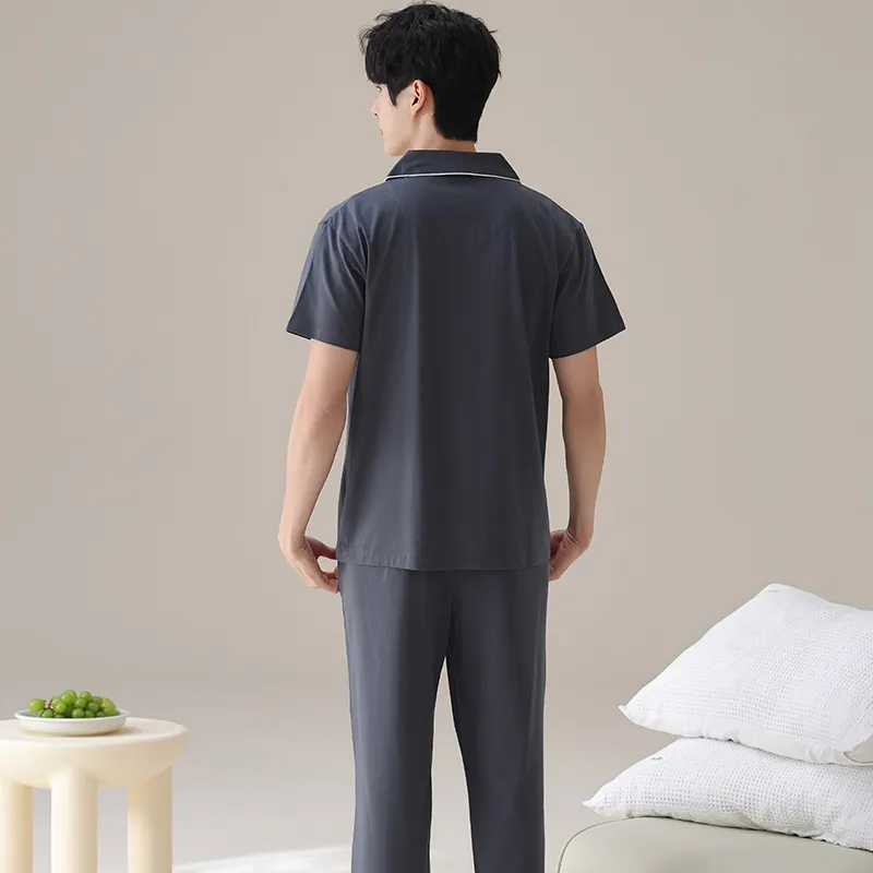 GOSO Pajama Set Men's Slate Gray-7