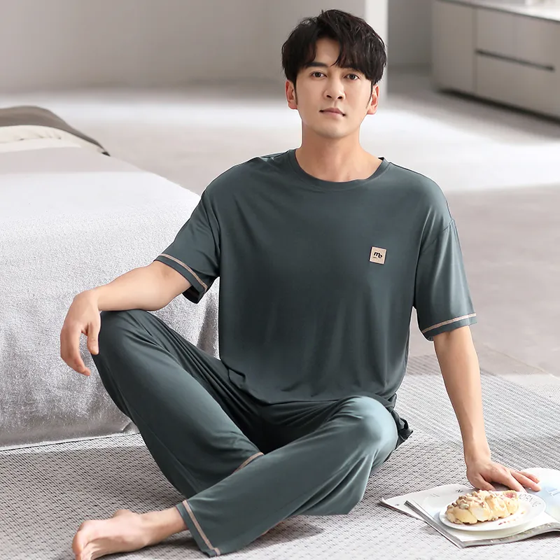 GOSO Pajama Set Men's Peacock Green-7