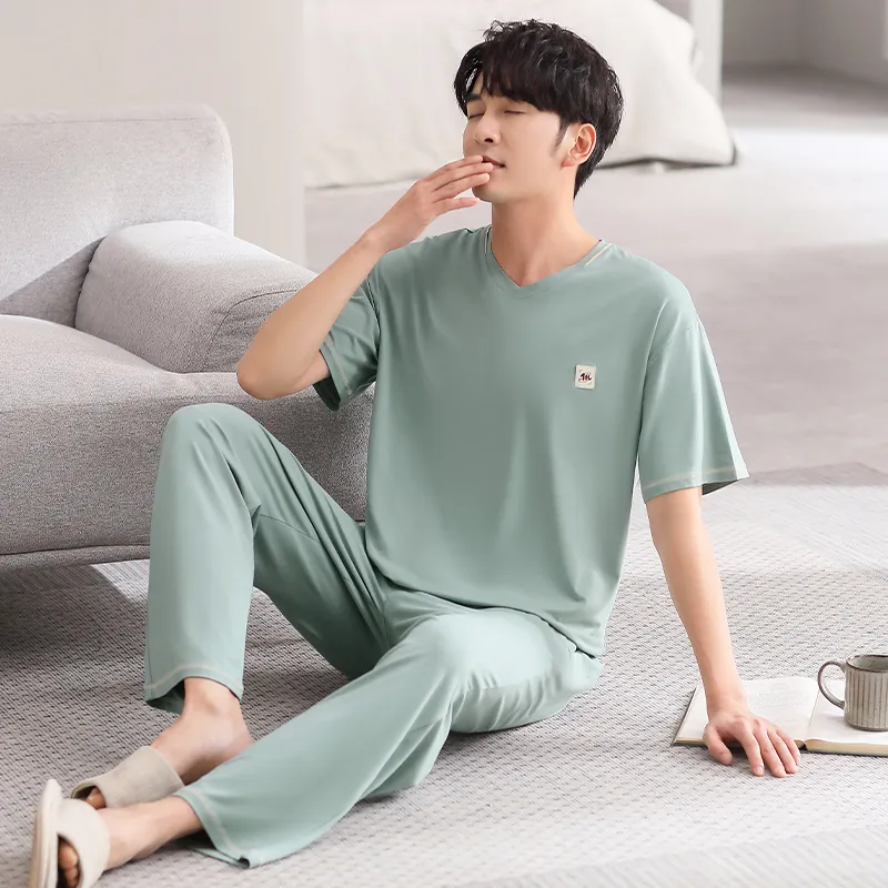 GOSO Pajama Set Men's Turquoise-6