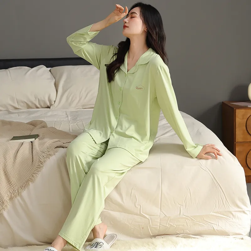 GOSO Pajama Set Women's Turquoise-3